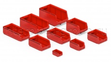 Складские лотки Logic Store красные