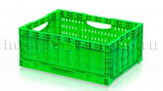 Складные ящики светло-зеленые