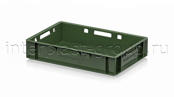 Ящик для мяса и колбасных изделий Е-1 зеленый в Нур-Султане Ящик для мяса и колбасных изделий Е-1 зеленый в Нур-Султане