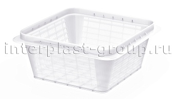 Контейнер сетчатый для куботейнера для меда и икры белый в Нур-Султане