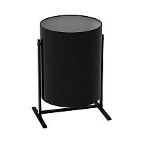 Урна металлическая уличная, Титан, 25 л, цвет черный в Нур-Султане