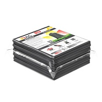 Мешки для мусора 160 л, серые, в пачке 10 шт., ПВД, 40 мкм, 900х1100 мм, i-Bag в Нур-Султане Мешки для мусора 160 л, серые, в пачке 10 шт., ПВД, 40 мкм, 900х1100 мм, i-Bag в Нур-Султане