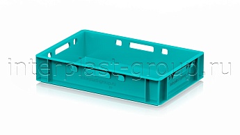 Ящик для мяса и колбасных изделий Е-1 бирюзовый в Нур-Султане