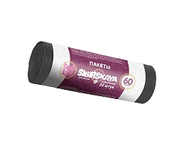 Мешки для мусора 50 л, черные, в рулоне 20 шт., ПНД, 10 мкм, 700х600 мм, SIBIRSKAYA, 101-006 S в Нур-Султане Мешки для мусора 50 л, черные, в рулоне 20 шт., ПНД, 10 мкм, 700х600 мм, SIBIRSKAYA, 101-006 S в Нур-Султане