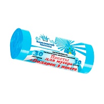 Мешки для мусора 30 л, голубые, в рулоне 30 шт. + 3 пакета в подарок, ПНД, 5 мкм, 560х480 мм, Королевство Чистоты, МК3964 (ПЭКЧ-30-30г) в Нур-Султане Мешки для мусора 30 л, голубые, в рулоне 30 шт. + 3 пакета в подарок, ПНД, 5 мкм, 560х480 мм, Королевство Чистоты, МК3964 (ПЭКЧ-30-30г) в Нур-Султане