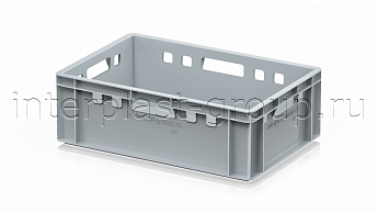 Ящик для мяса и колбасных изделий Е-2 серый в Нур-Султане Ящик для мяса и колбасных изделий Е-2 серый в Нур-Султане