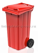 Мусорный контейнер 120 л красный 120 красный в Нур-Султане