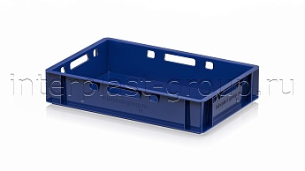 Ящик для мяса и колбасных изделий Е-1 темно-синий в Нур-Султане