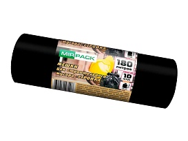 Мешки для мусора 180 л, ароматизированные, черные, в рулоне 10 шт., ПВД, 70 мкм, 1100х930 мм, СТРОЙКА, S18010110 в Нур-Султане Мешки для мусора 180 л, ароматизированные, черные, в рулоне 10 шт., ПВД, 70 мкм, 1100х930 мм, СТРОЙКА, S18010110 в Нур-Султане