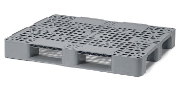 Поддон пластиковый перфорированный на двух полозьях в Нур-Султане