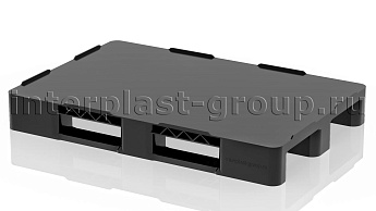 Поддон пластиковый сплошной на двух полозьях в Нур-Султане