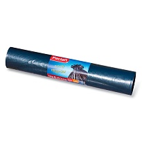 Мешки для мусора 240 л, черные, в рулоне 20 шт., ПВД 35 мкм, 1400х900 мм, PACLAN Big&Strong, 600823 в Нур-Султане