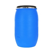 Бочка пластиковая 127 л с хомутом в Нур-Султане