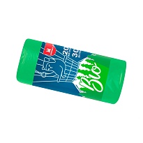 Мешки для мусора 20 л, биоразлагаемые, зеленые, в рулоне 30 шт., ПНД, 8 мкм, 500х400 мм, БИО, МБ2097 (МНБ 20-30ж) в Нур-Султане Мешки для мусора 20 л, биоразлагаемые, зеленые, в рулоне 30 шт., ПНД, 8 мкм, 500х400 мм, БИО, МБ2097 (МНБ 20-30ж) в Нур-Султане