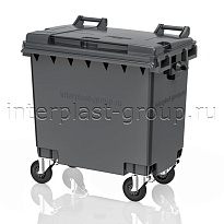 Мусорный контейнер 770 л серый 770 серый в Нур-Султане