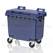 Контейнер для мусора 660 л синий 660 синий в Нур-Султане