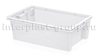Ящик универсальный для овощей, фруктов и хлеба сплошной белый в Нур-Султане