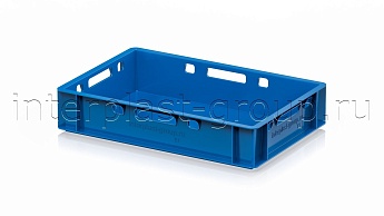 Ящик для мяса и колбасных изделий Е-1 голубой в Нур-Султане