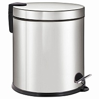 Ведро-контейнер для мусора урна с педалью LAIMA Classic Plus, 20 л, зеркальное в Нур-Султане