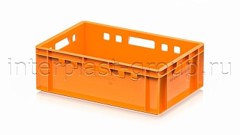 Ящик для мяса и колбасных изделий Е-2 оранжевый в Нур-Султане