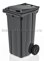 Мусорный контейнер 120 л серый 120 серый в Нур-Султане