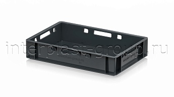 Ящик для мяса и колбасных изделий Е-1 темно-серый в Нур-Султане