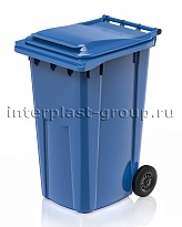 Контейнер для мусора 240 л голубой облегченный 240 голубой в Нур-Султане