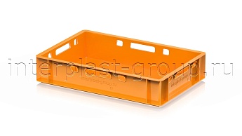 Ящик для мяса и колбасных изделий Е-1 оранжевый в Нур-Султане